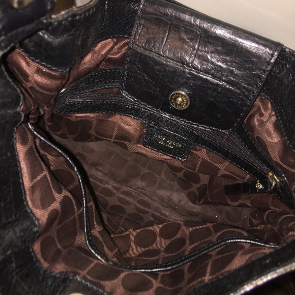 Kate Spade authentic black leather hobo bag/purse - Picture 3 of 4